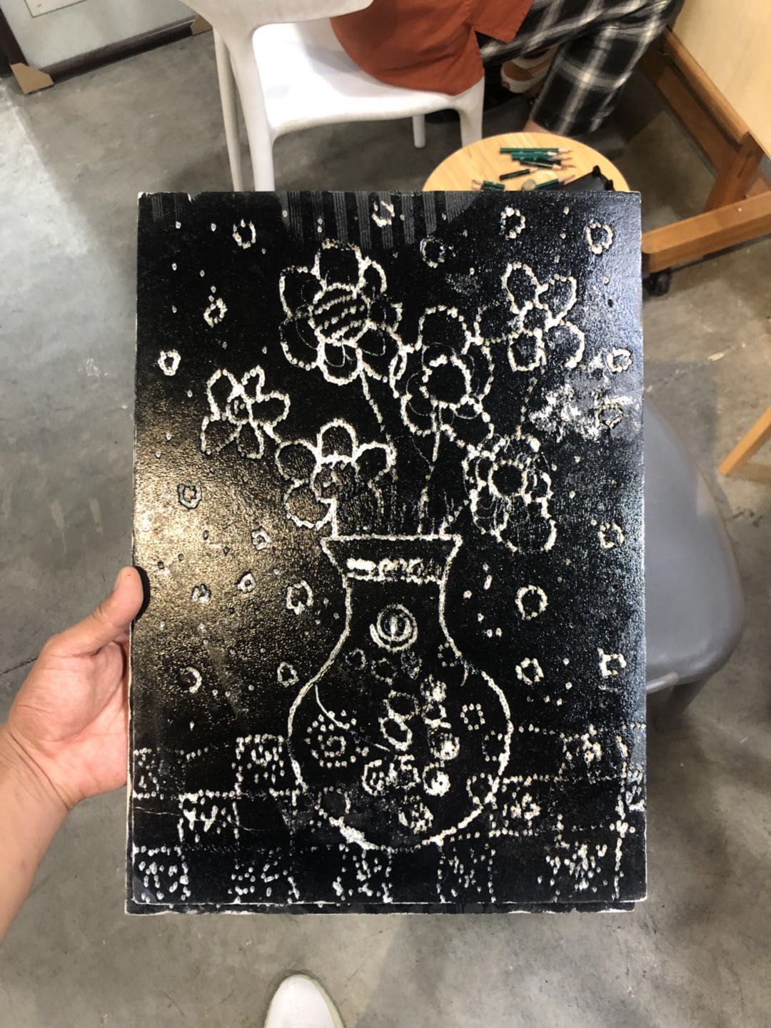 趣味美术,版画创作