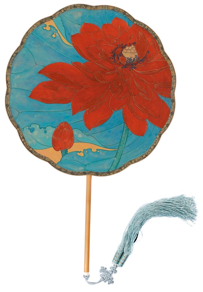 栗新暑期小课堂:风姿少年,多彩团扇